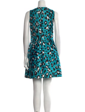 Michael Kors Animal Print Mini Dress