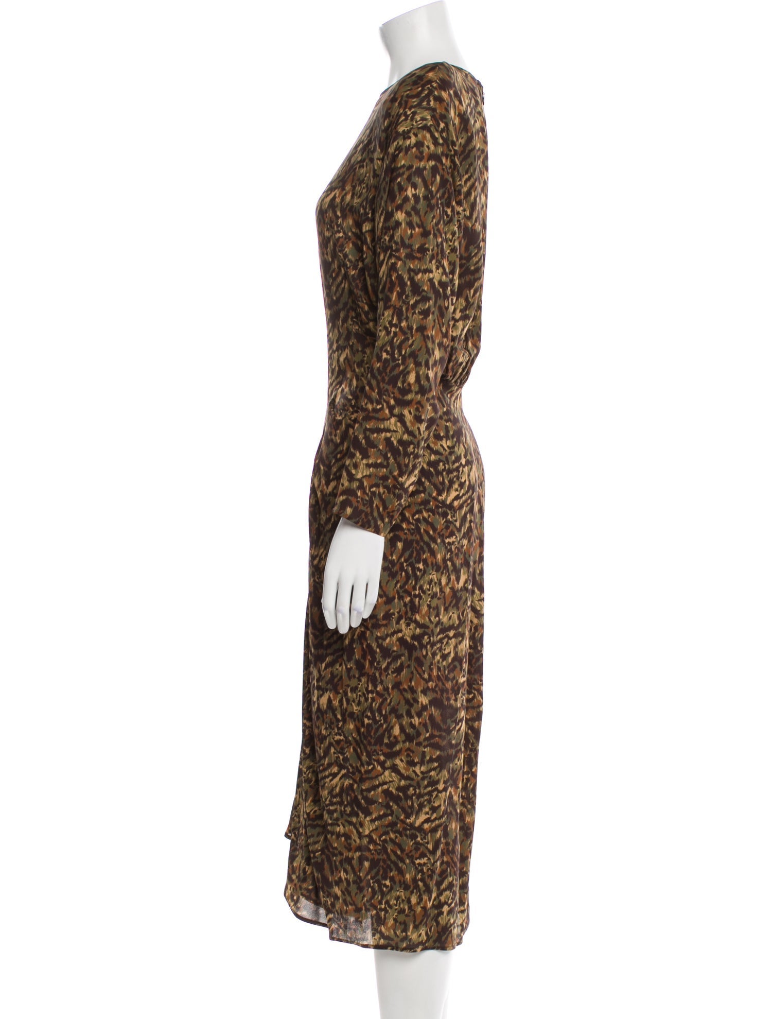 Michael Kors Silk Long Dress