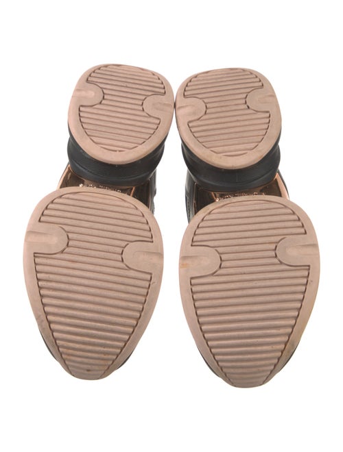 Michael Kors Leather Wedge Sneakers