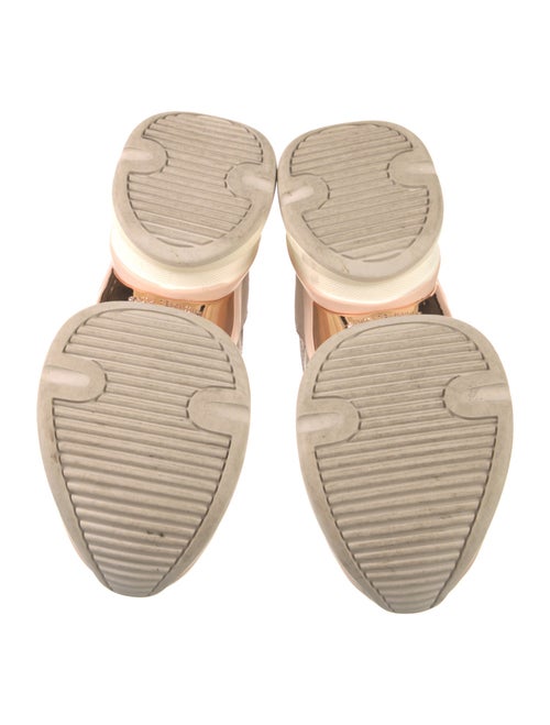 Michael Kors Leather Chunky Sneakers