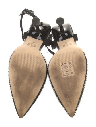 Michael Kors Leather Slingback Pumps