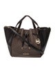 Michael Kors Monogram Top Handle Bag