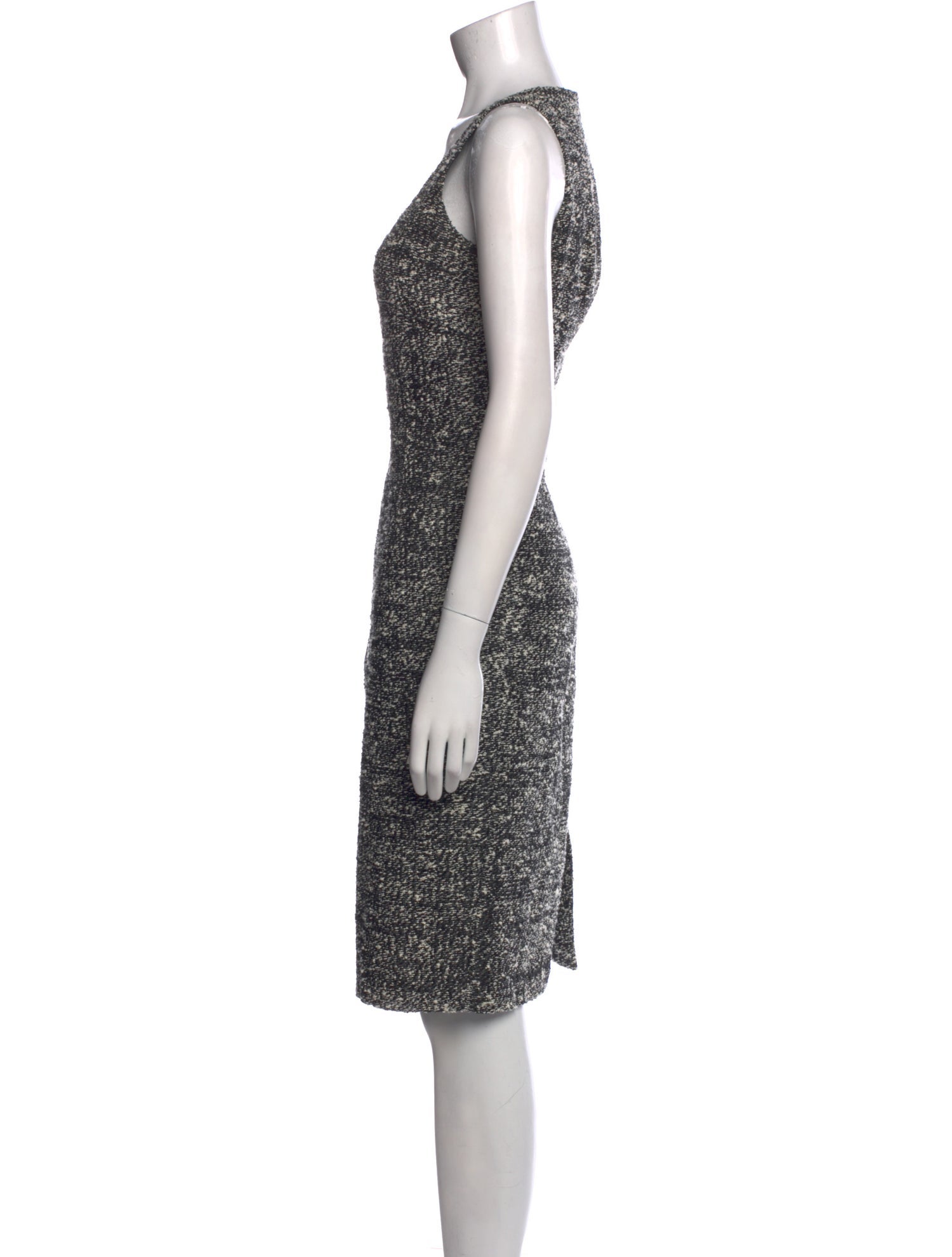 Michael Kors Printed Midi Length Dress