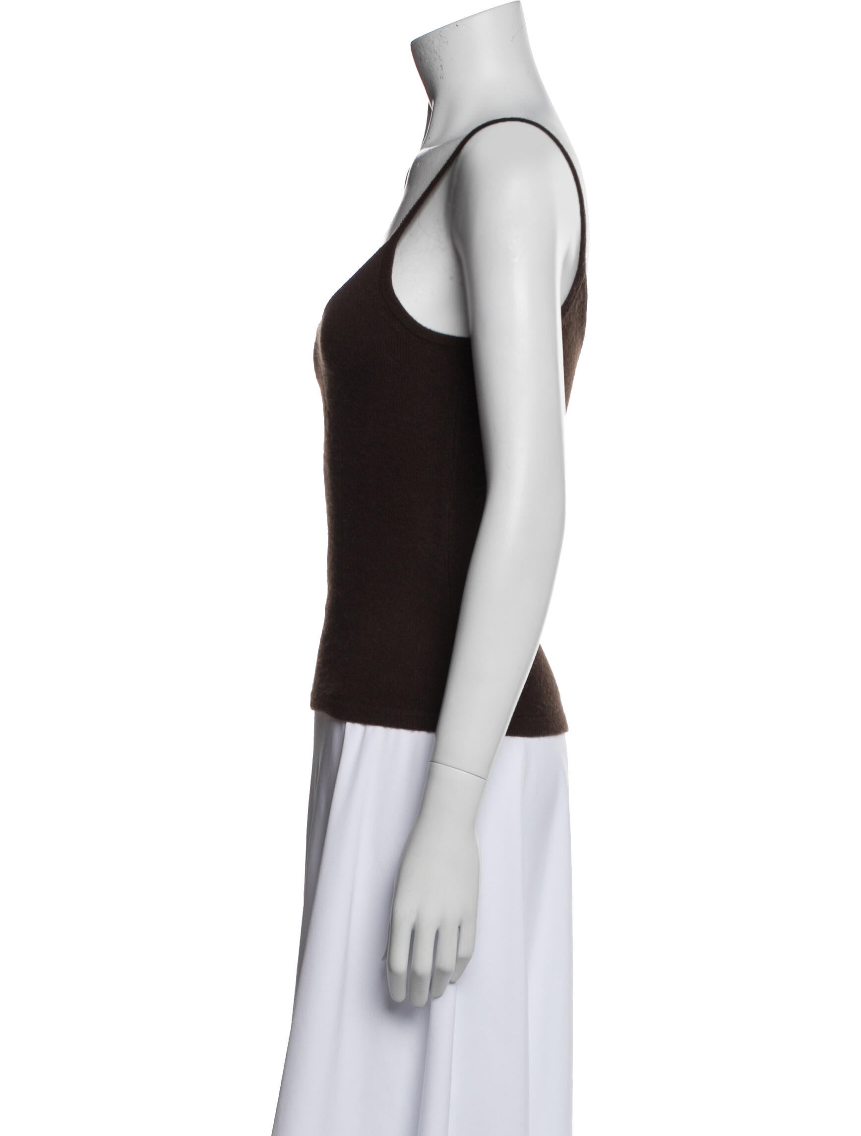 Michael Kors Cashmere Scoop Neck Top