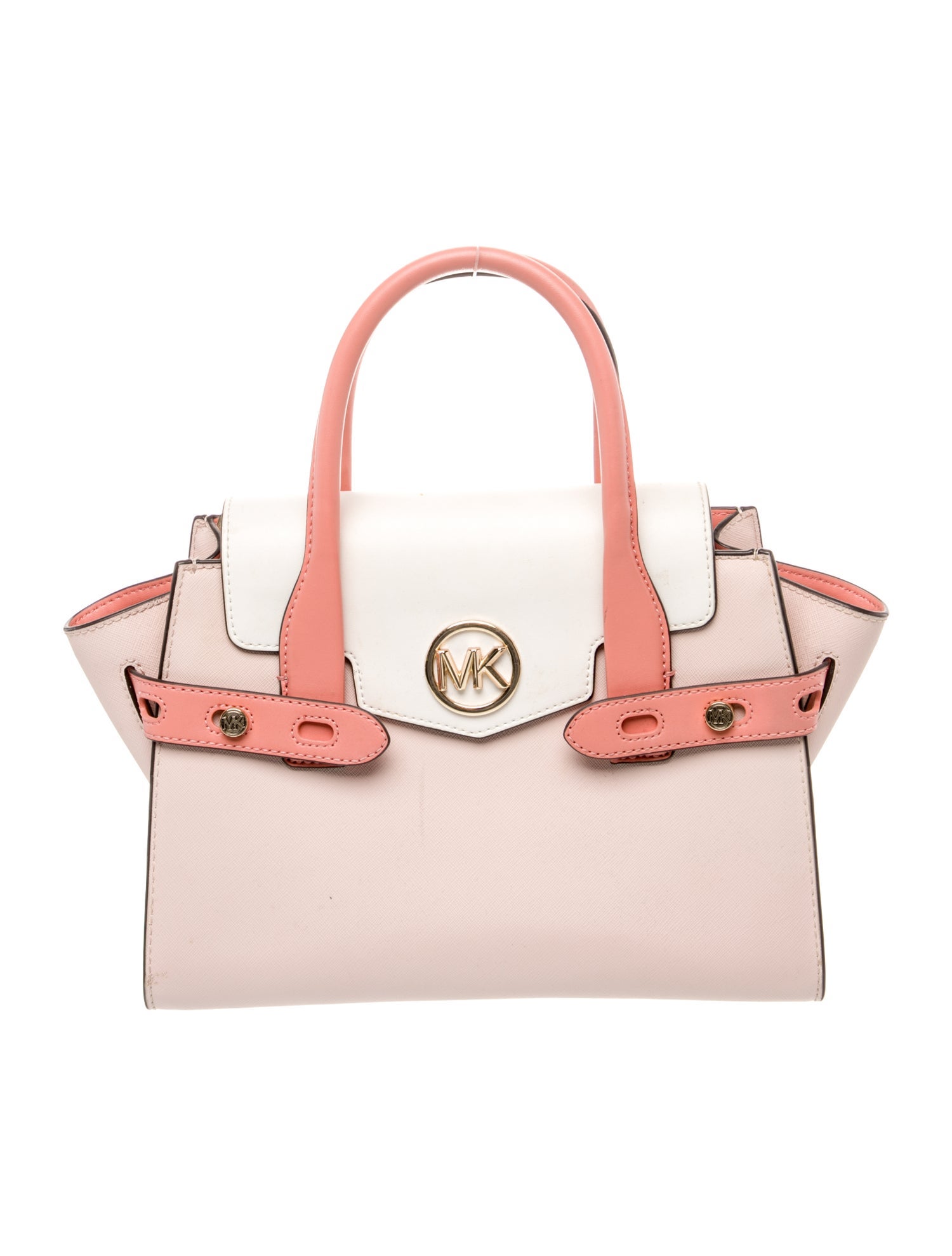 Michael Kors Saffiano Leather Top Handle Bag