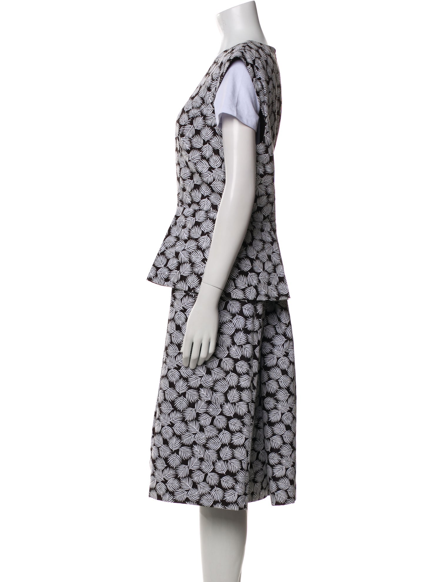 Michael Kors Printed Skirt Set