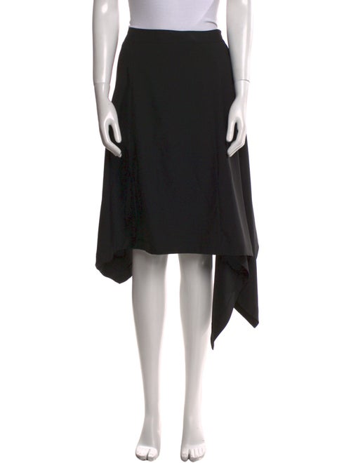 Michael Kors Virgin Wool Midi Length Skirt