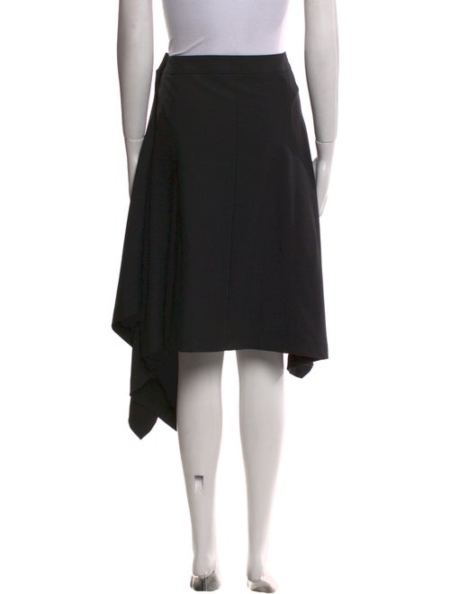 Michael Kors Virgin Wool Midi Length Skirt