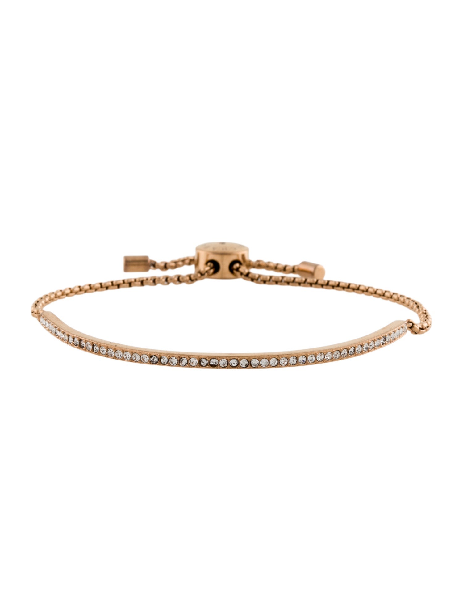 Michael Kors Crystal Slider Link Bracelet
