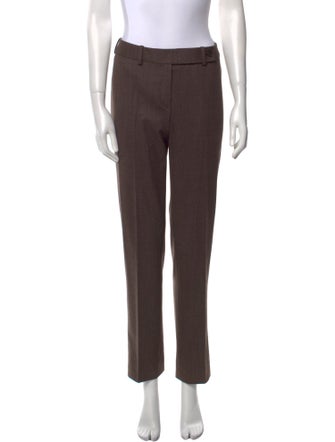 Michael Kors Virgin Wool Straight Leg Pants