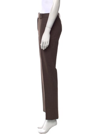 Michael Kors Virgin Wool Straight Leg Pants