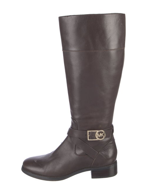 Michael Kors Leather Riding Boots
