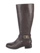 Michael Kors Leather Riding Boots