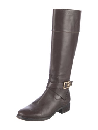 Michael Kors Leather Riding Boots