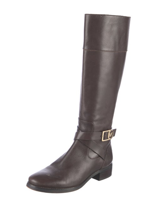 Michael Kors Leather Riding Boots