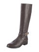 Michael Kors Leather Riding Boots