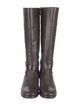 Michael Kors Leather Riding Boots