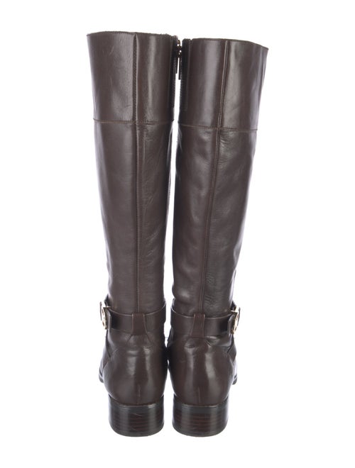 Michael Kors Leather Riding Boots