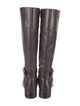 Michael Kors Leather Riding Boots