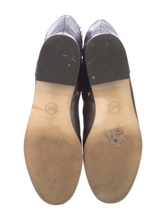Michael Kors Leather Riding Boots
