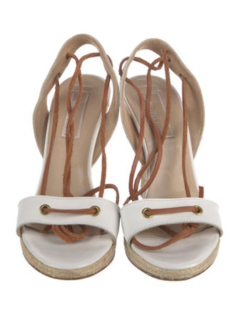 Michael Kors Leather Espadrilles