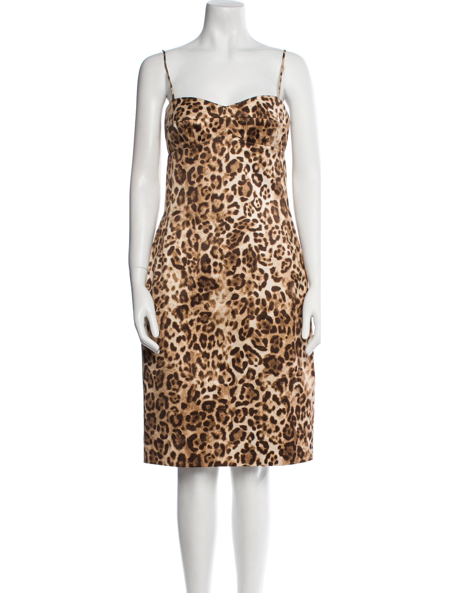 Michael Kors Animal Print Knee-Length Dress