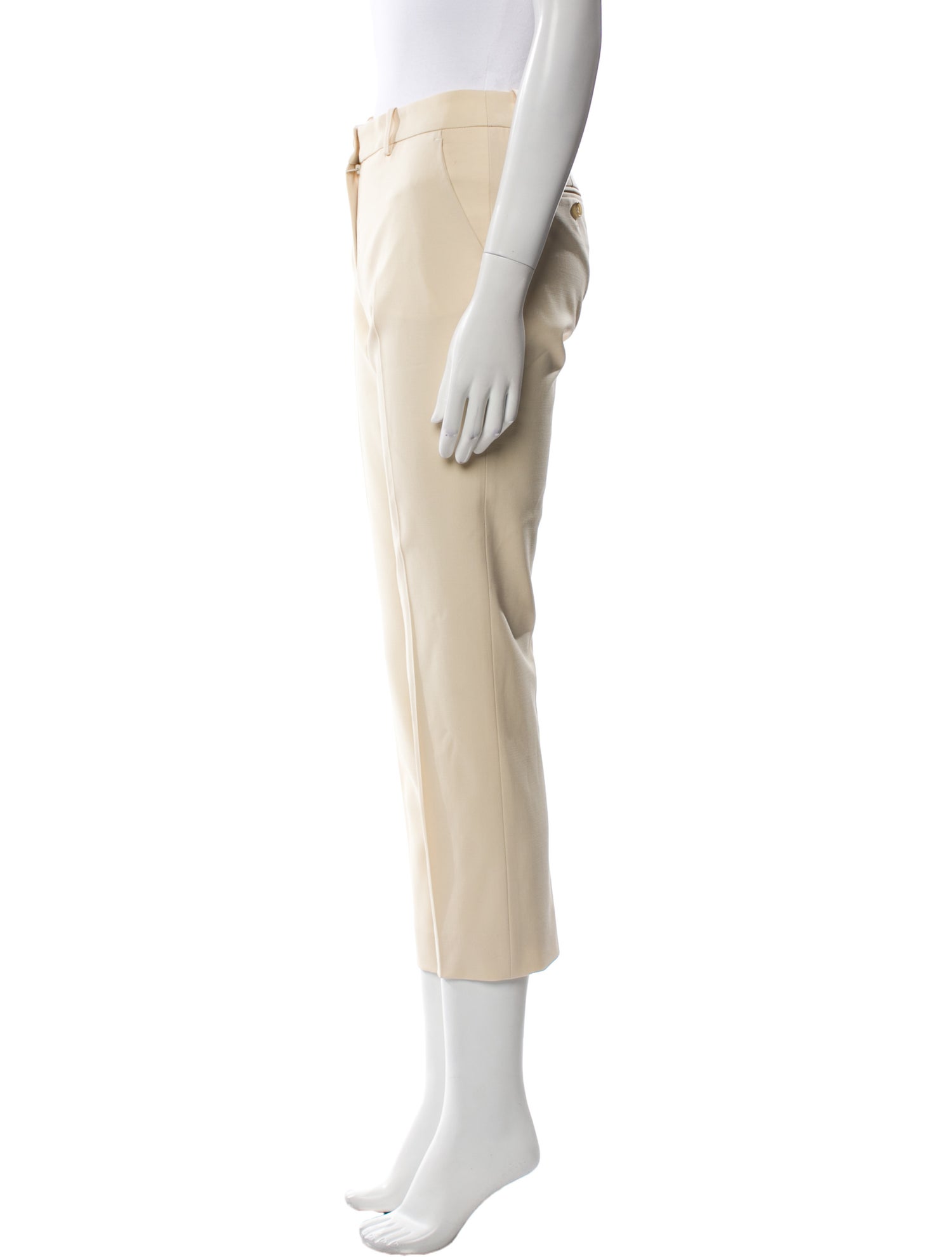 Michael Kors Virgin Wool Straight Leg Pants