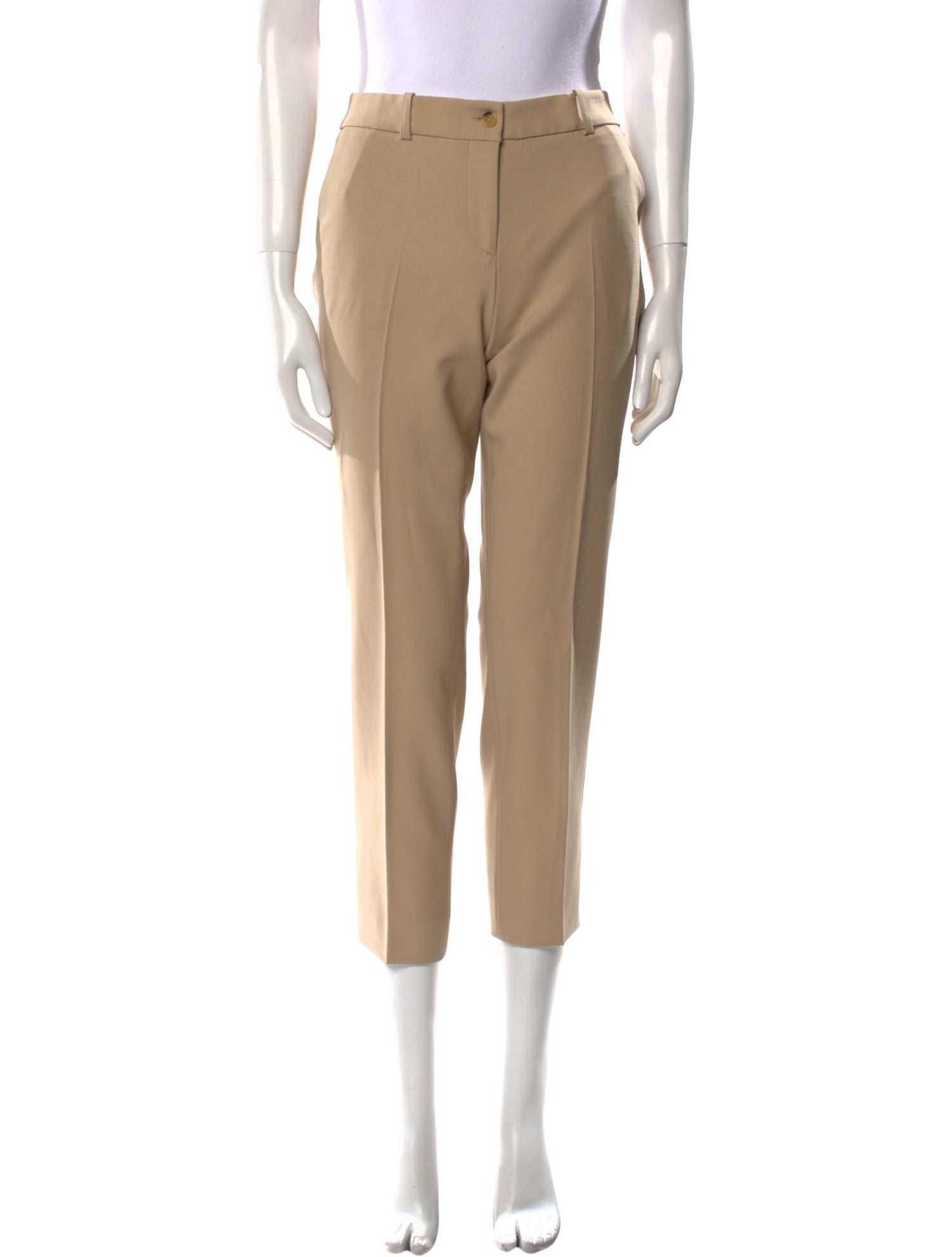 Michael Kors Virgin Wool Straight Leg Pants