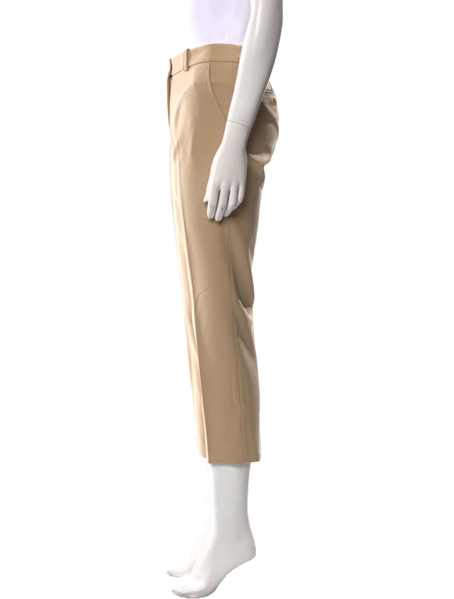Michael Kors Virgin Wool Straight Leg Pants