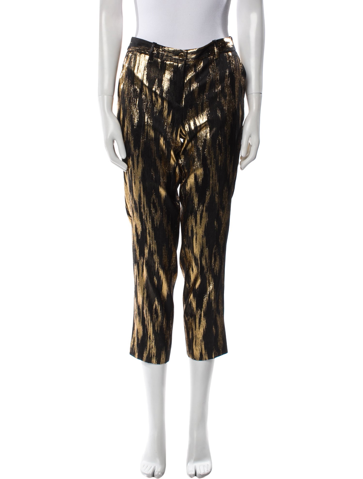 Michael Kors Printed Straight Leg Pants