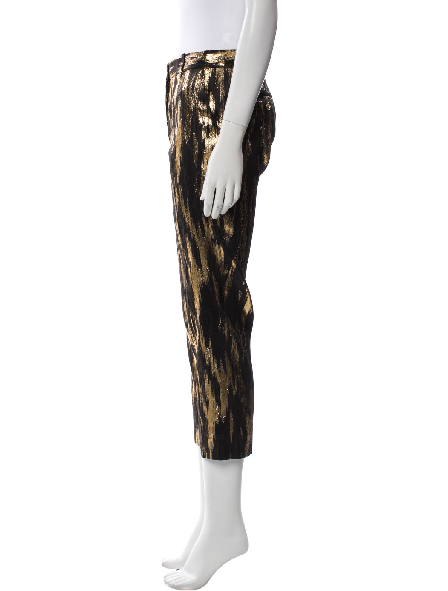 Michael Kors Printed Straight Leg Pants