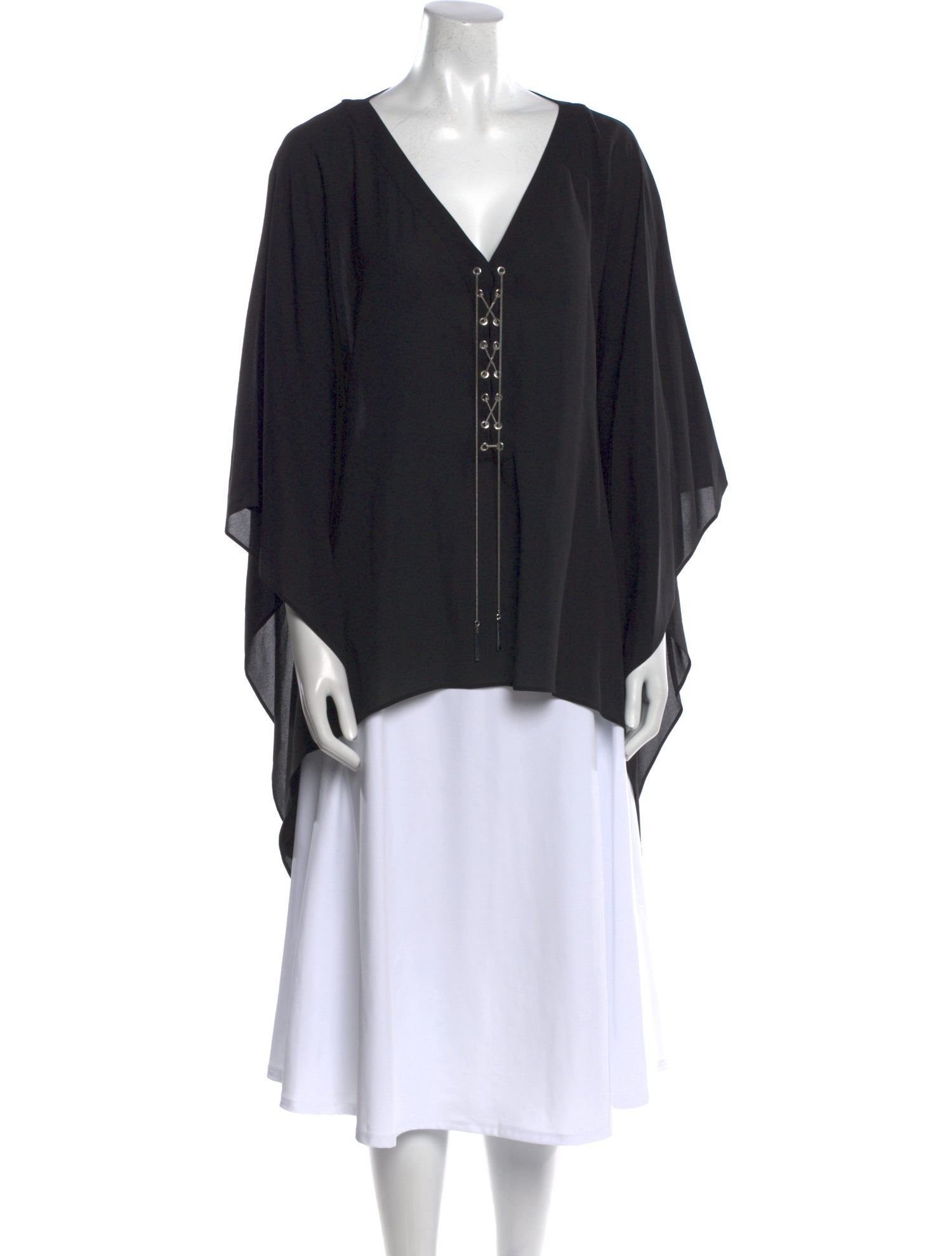 Michael Kors Silk V-Neck Tunic