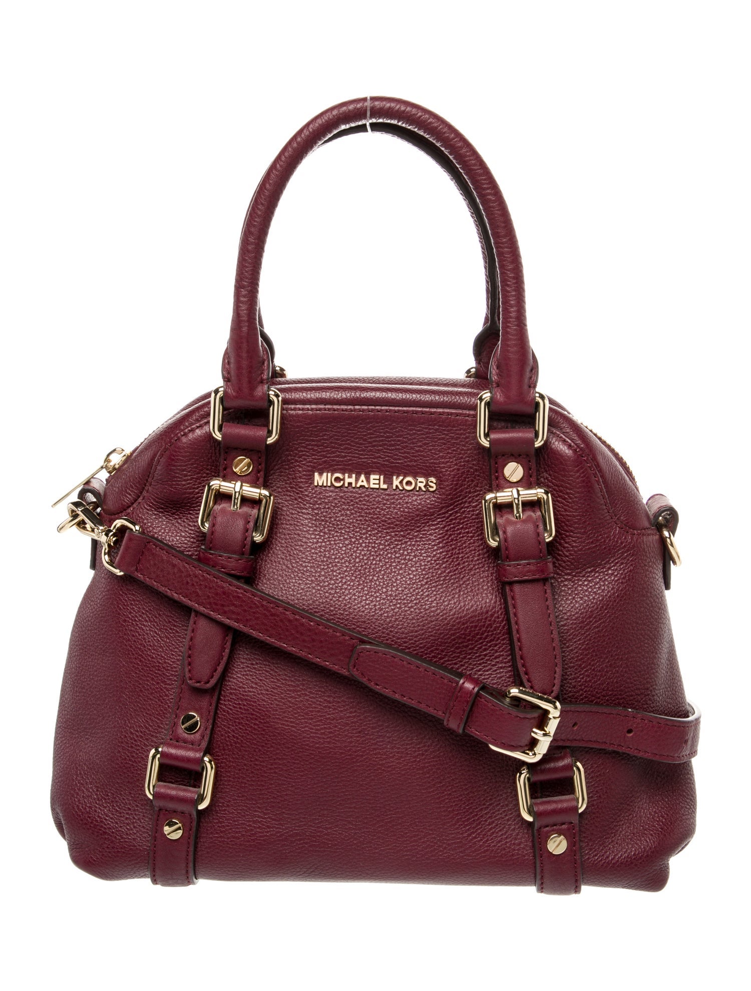 Michael Kors Leather Top Handle Bag