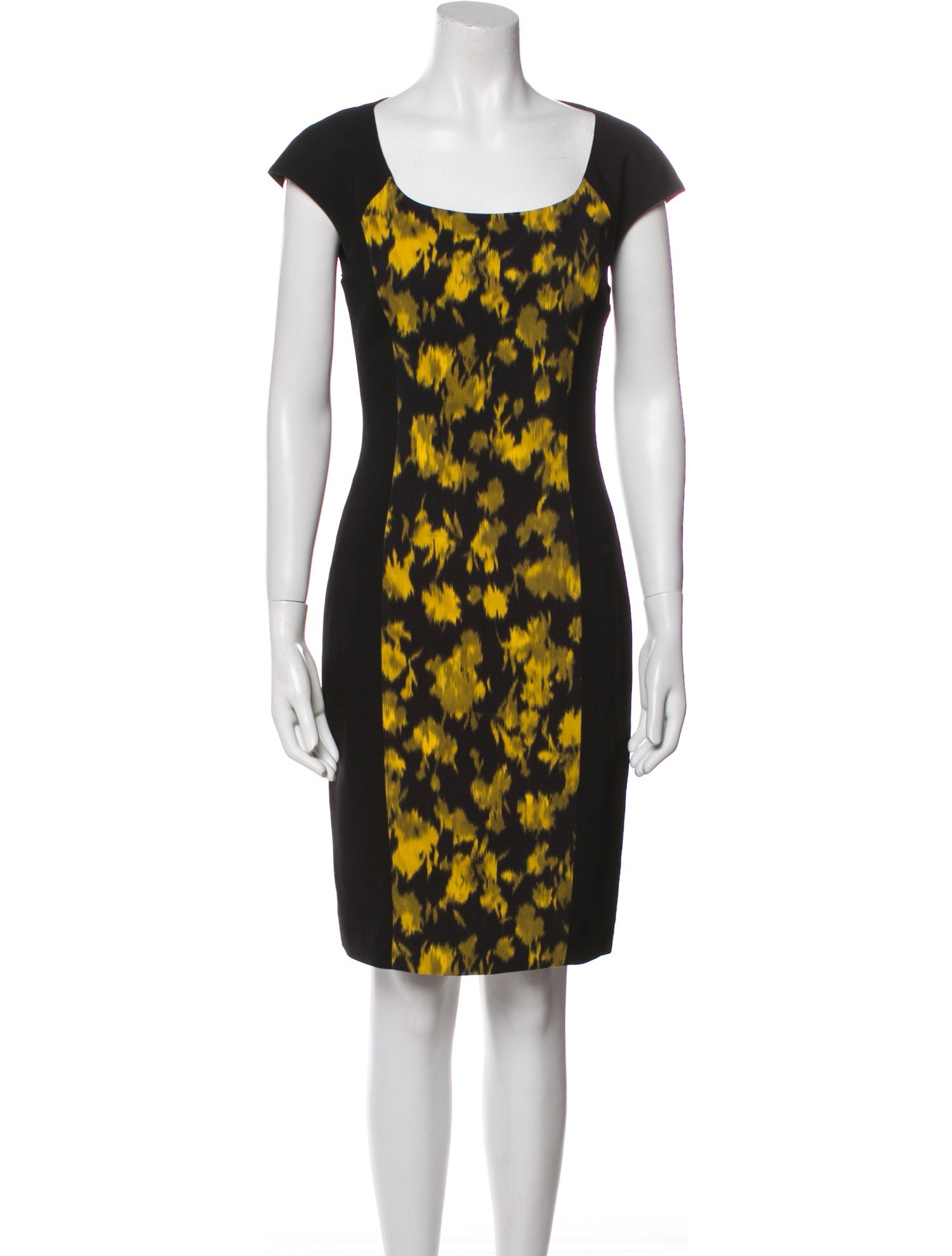 Michael Kors Virgin Wool Knee-Length Dress