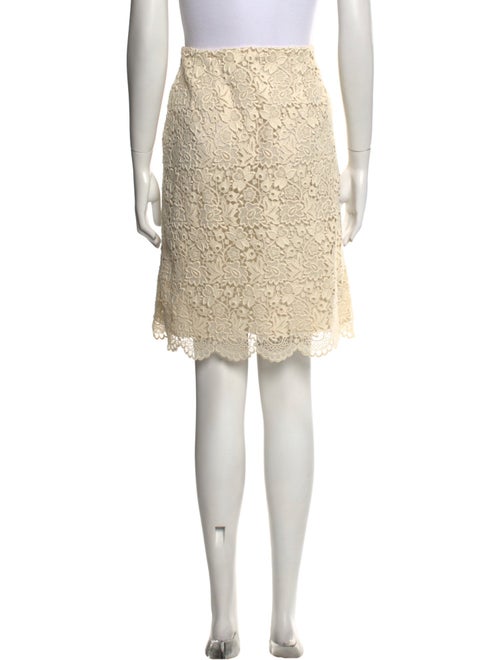 Michael Kors Lace Pattern Knee-Length Skirt