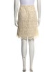 Michael Kors Lace Pattern Knee-Length Skirt