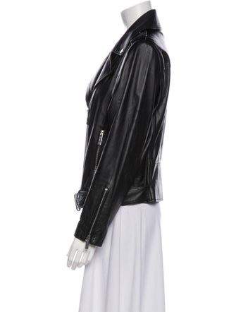 Michael Michael Kors Leather Biker Jacket