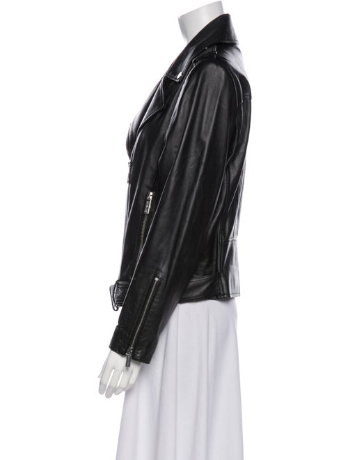 Michael Michael Kors Leather Biker Jacket