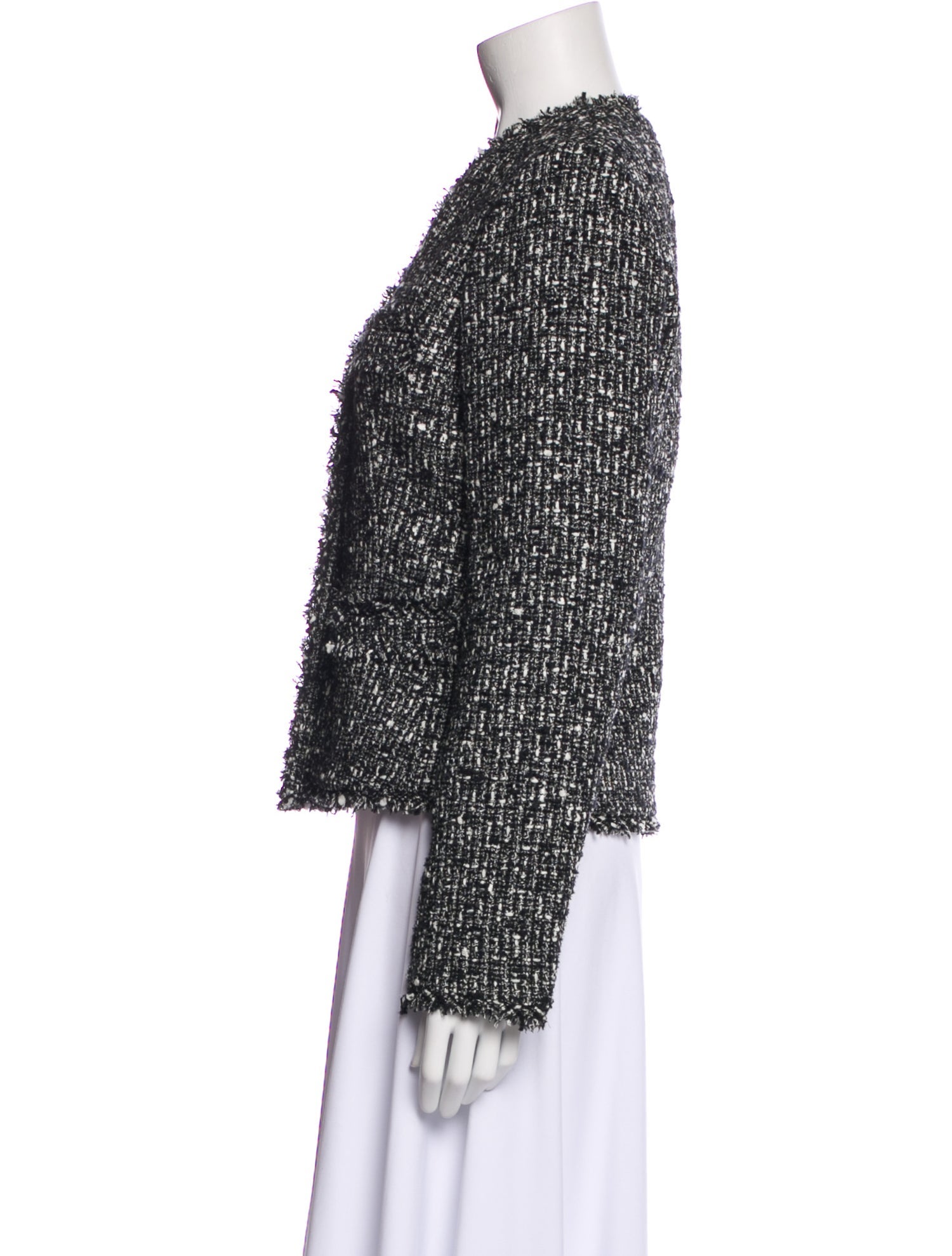 Michael Kors Tweed Pattern Evening Jacket