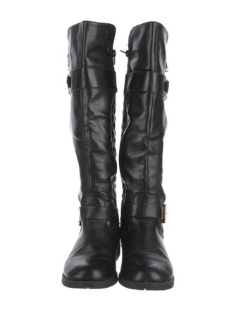 Michael Kors Leather Riding Boots