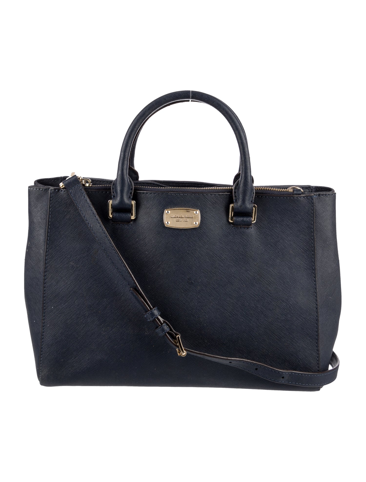 Michael Kors Saffiano Leather Top Handle Bag