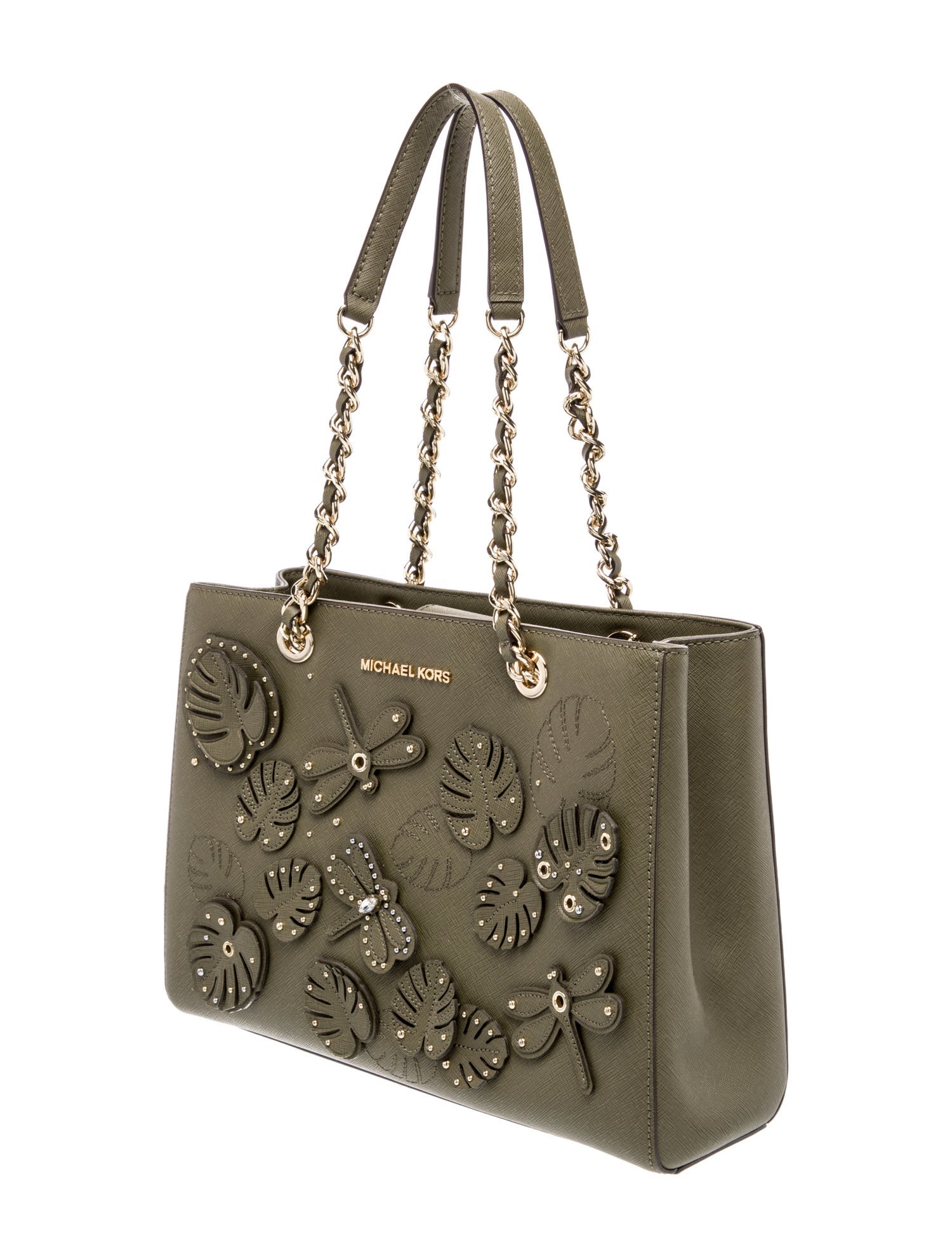 Michael Kors Leather EW Susannah Medium