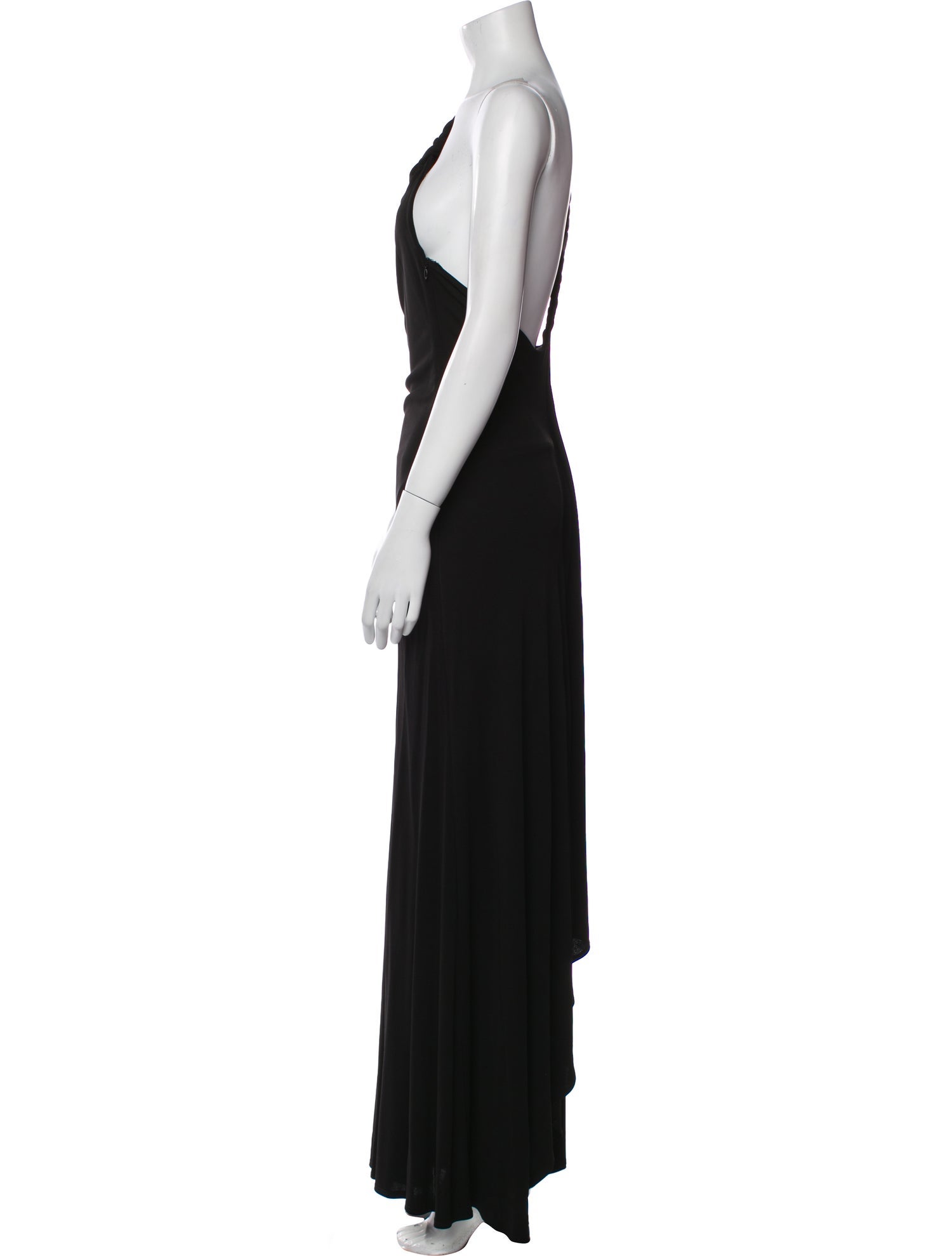 Michael Kors One-Shoulder Long Dress