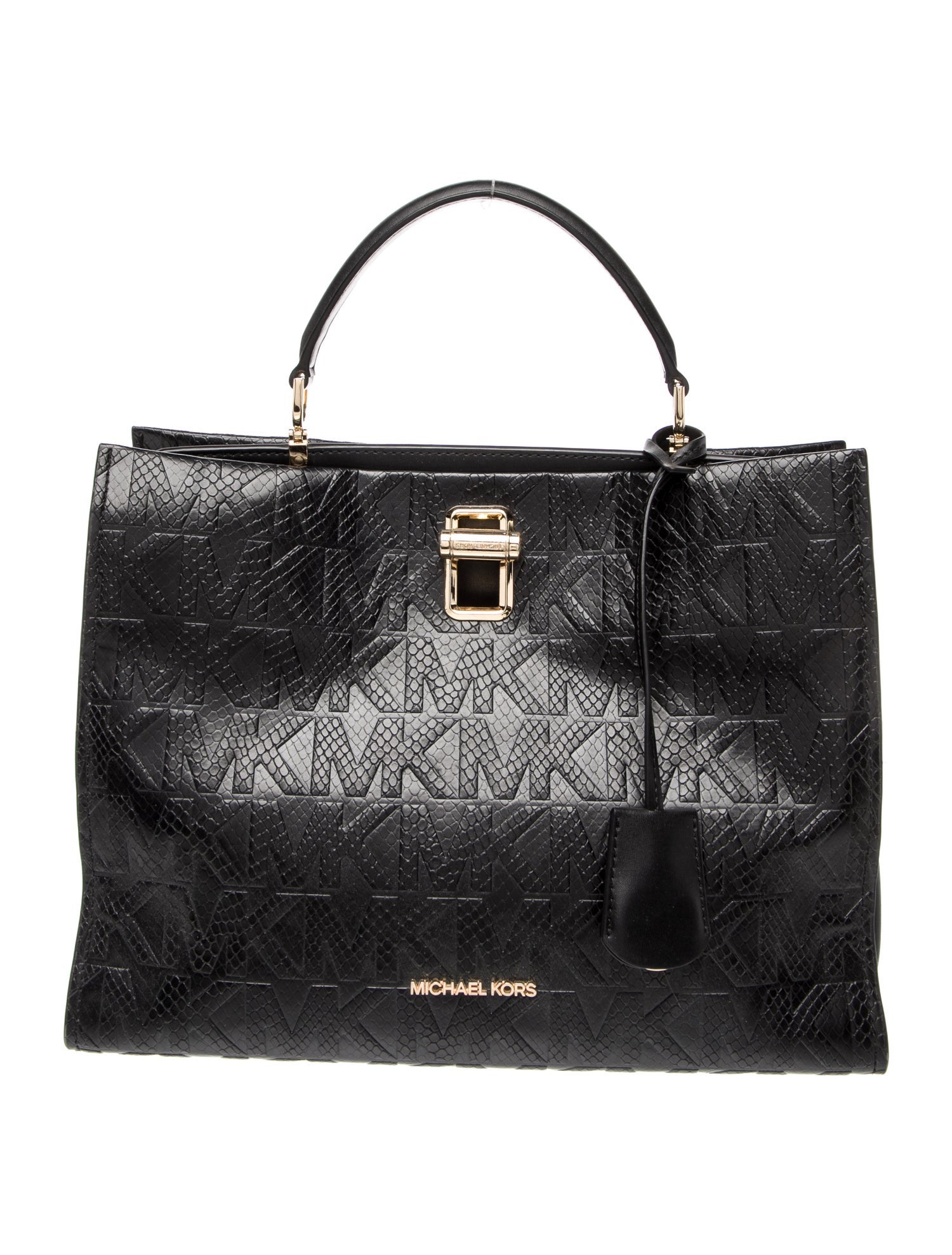 Michael Kors Leather Top Handle Bag