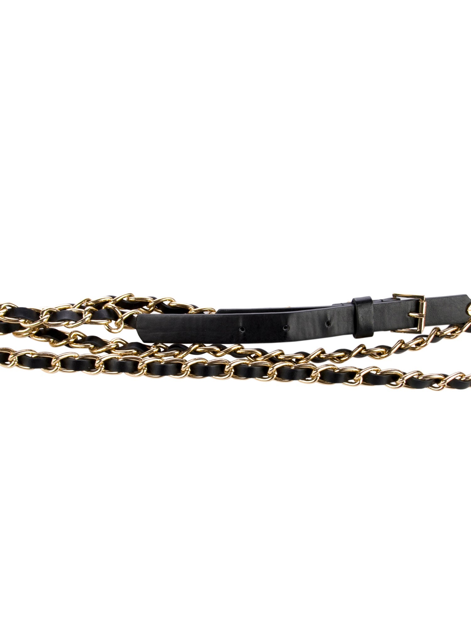 Michael Kors Skinny Leather Waist Belt