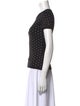 Michael Kors Polka Dot Print Crew Neck T-Shirt