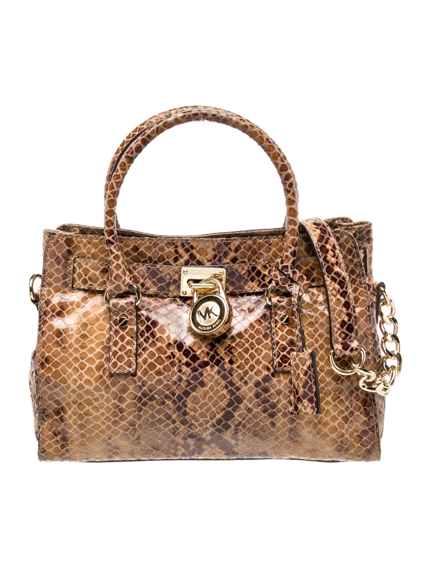 Michael Kors Leather Top Handle Bag