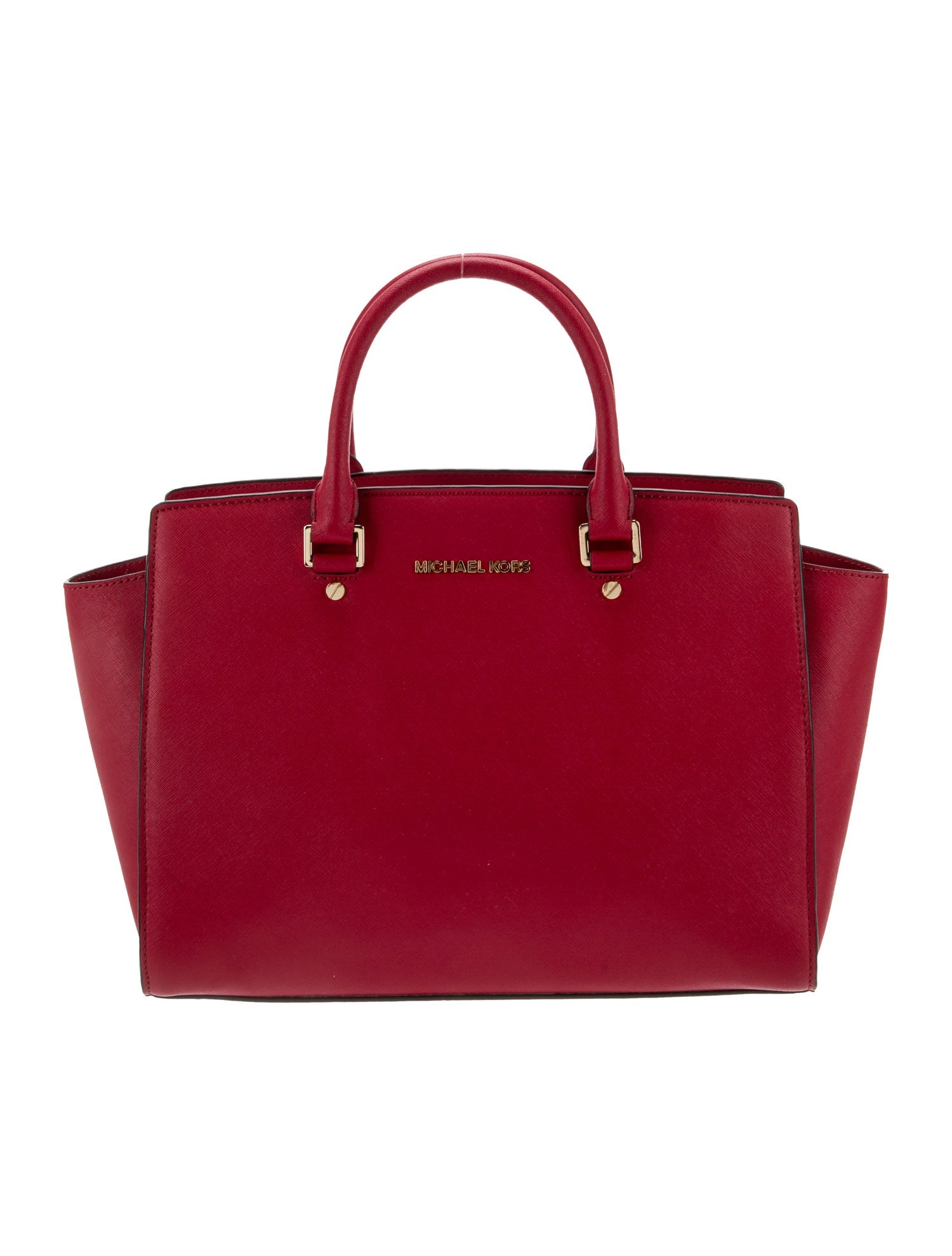 Michael Kors Saffiano Leather Top Handle Bag