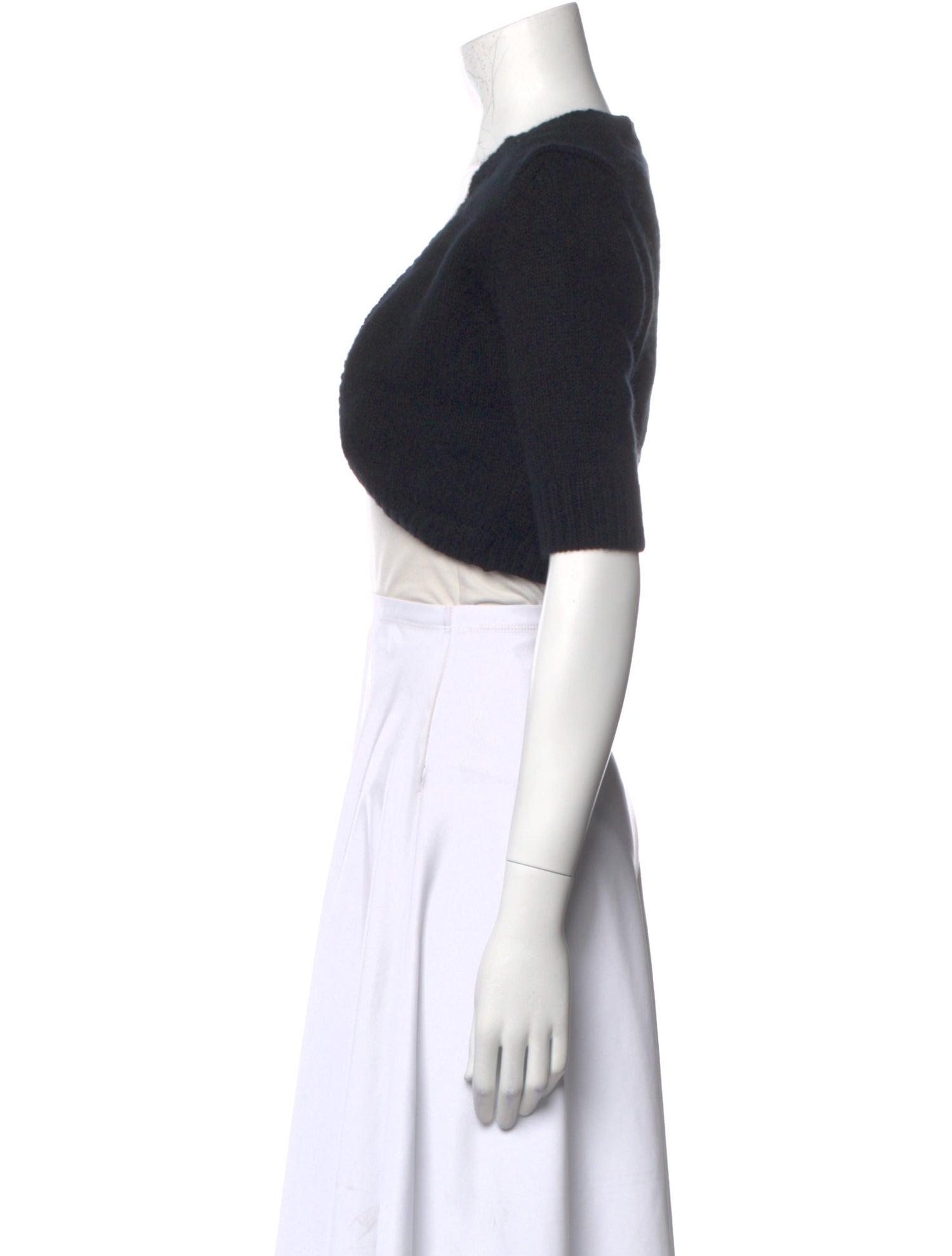 Michael Kors Cashmere Square Neckline Sweater