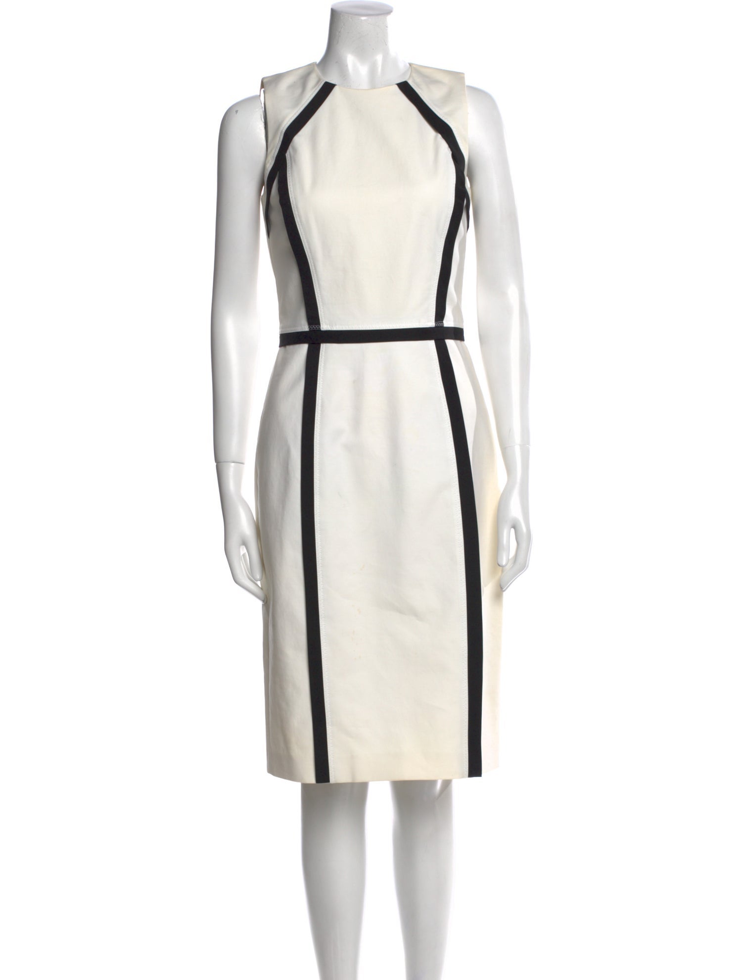 Michael Kors Striped Knee-Length Dress